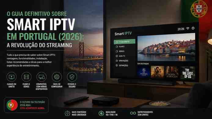 O Guia Definitivo sobre Smart IPTV em Portugal (2026): A Revolução do Streaming